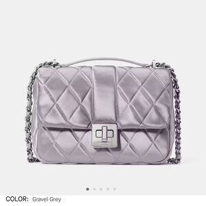 Kate Spade Carey Quilted Satin Small Flap Crossbody